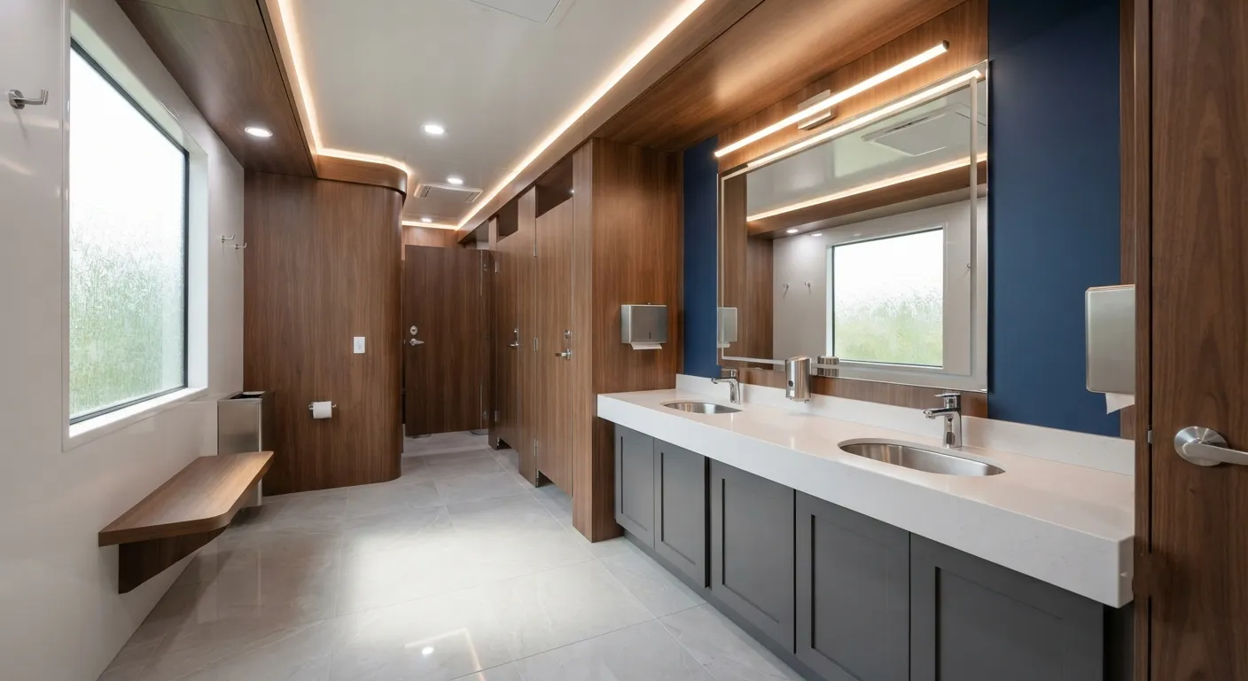 Luxury Restroom Trailer in Brick, NJ